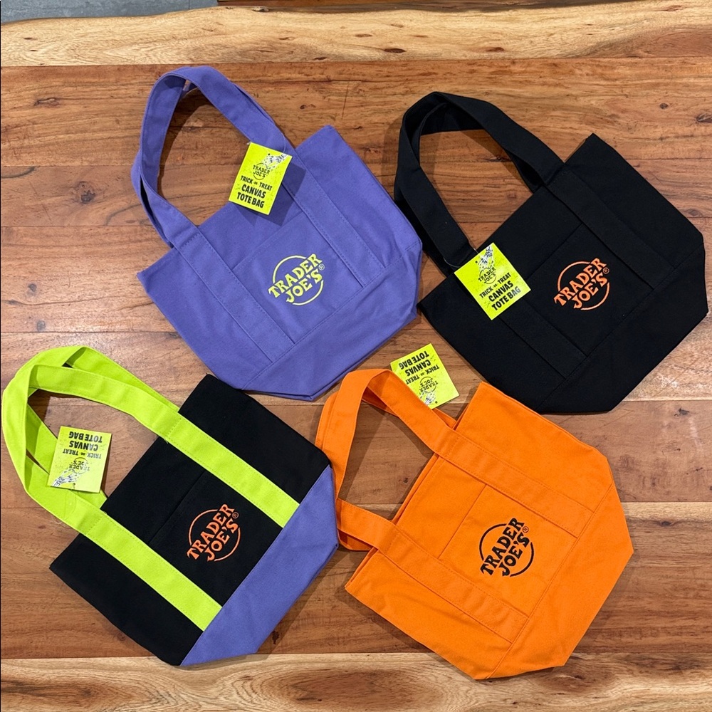 Colorful Trader Joe's Tote Bag Collection